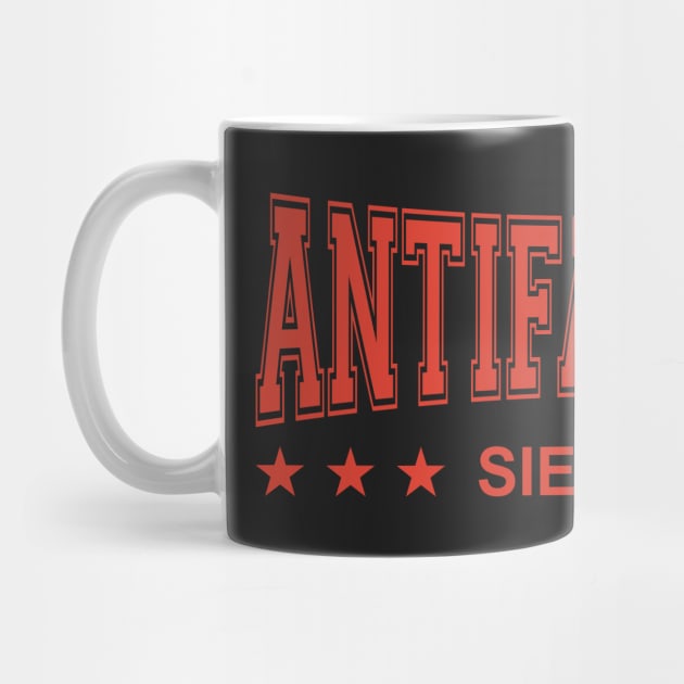 Antifascista Siempre - Always Anti-Fascist - Red Design by DefyTee